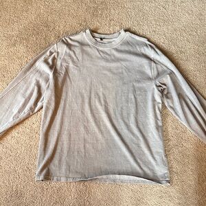 Men’s Gray Long Sleeve Shirt